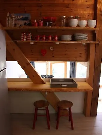 度假居 Vrijstaand Chalet Met Prachtig Uitzicht 纳特斯